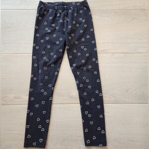 Jumping Beans Black Heart Leggings